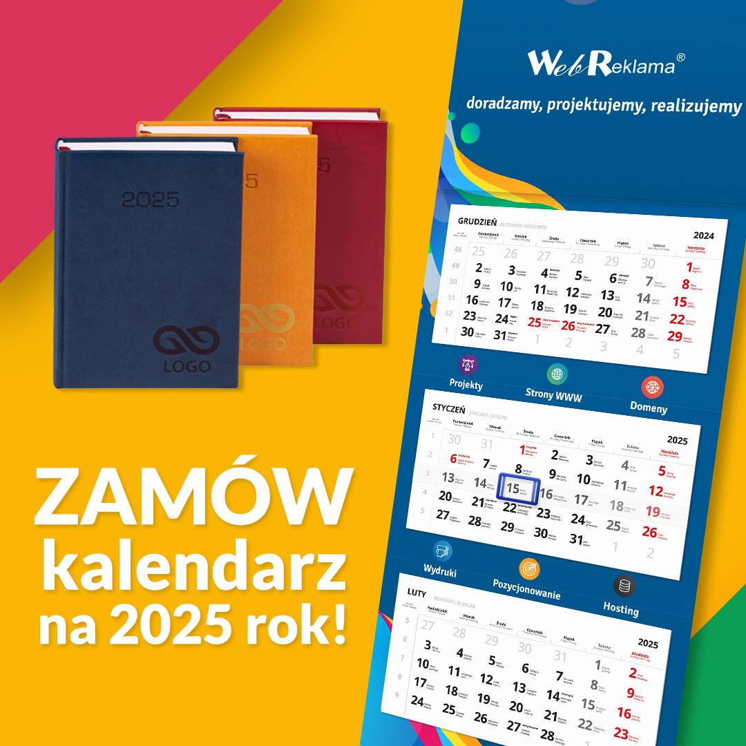 Kalendarze reklamowe z logo